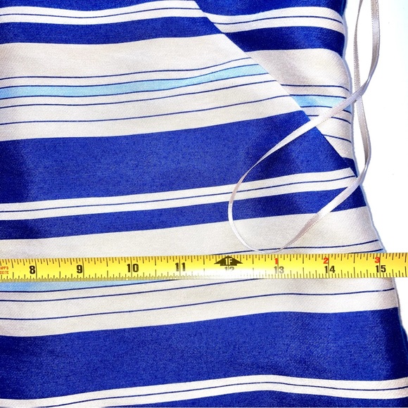 Banana Republic One Shoulder Striped Sheath Dress Size 0 - Picture 11 of 12
